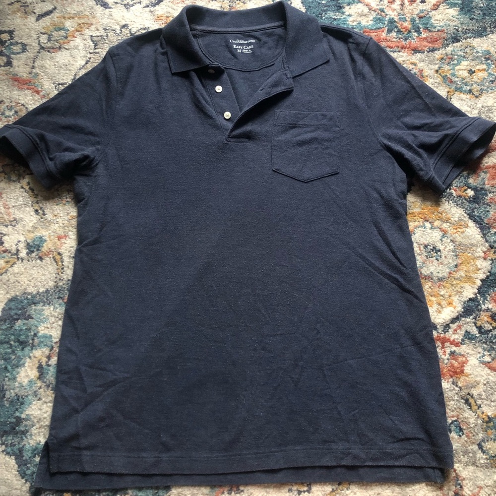Croft&Barrow blue polo large